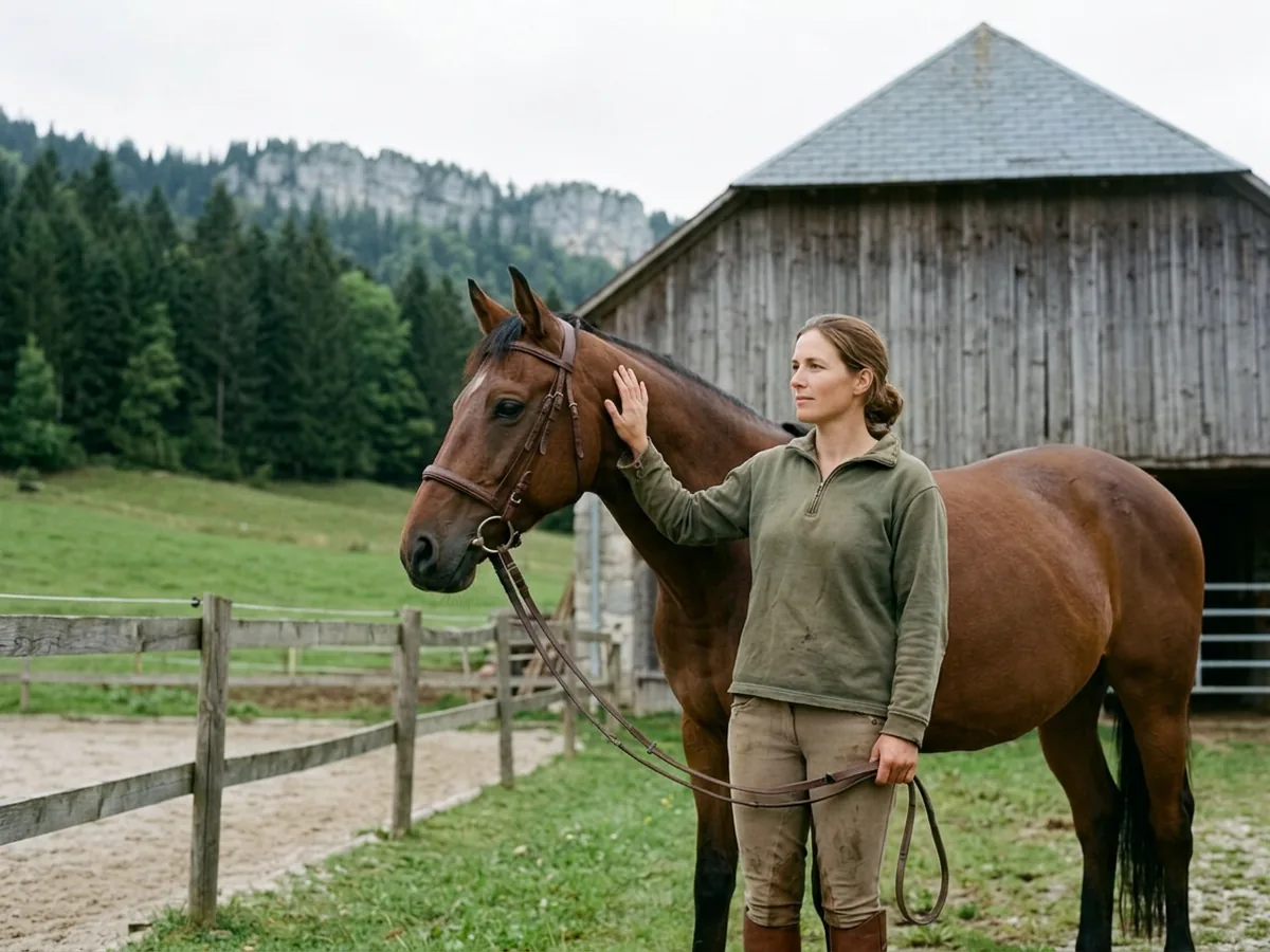 Cours d'équitation à Bons-en-Chablais, Haute-Savoie