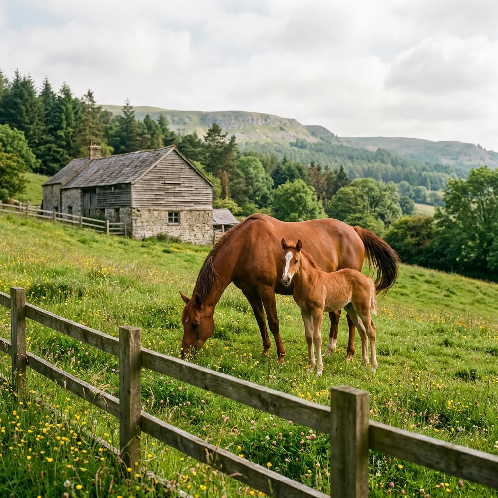 Élevage de chevaux, Silver Stars Ranch, Bons-en-Chablais