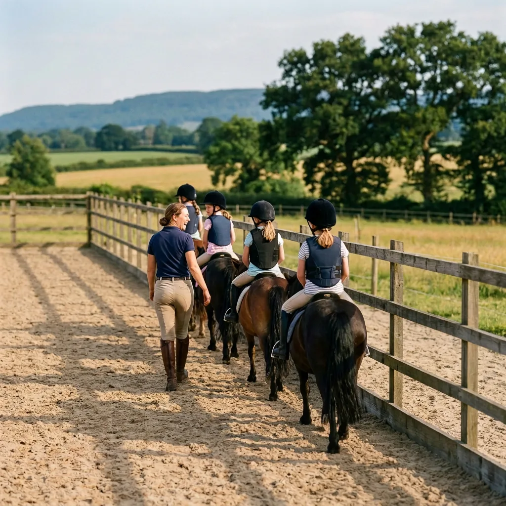 Cours de poney à Bons-en-Chablais, Haute-Savoie